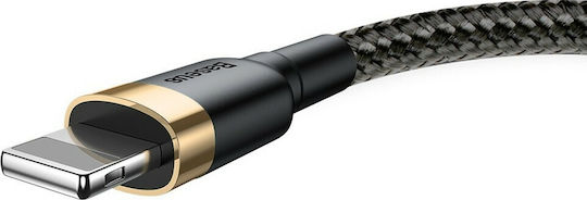 Baseus Cafule IP Edition Braided USB-A to Lightning Cable Black 2m (CALKLF-CV1)