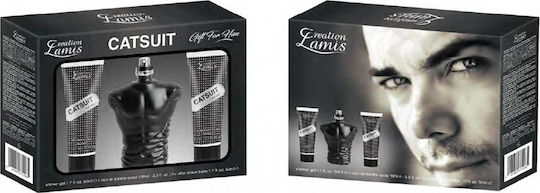 Creation Lamis Set Catsuit Eau de Toilette 100ml, Shower Gel 50ml & After Shave Balm 50ml Ανδρικό Σετ με Eau de Toilette 3τμχ
