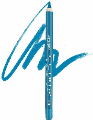 Elixir Waterproof Eye Pencil Eye Pencil 051 Shiny Turquoise