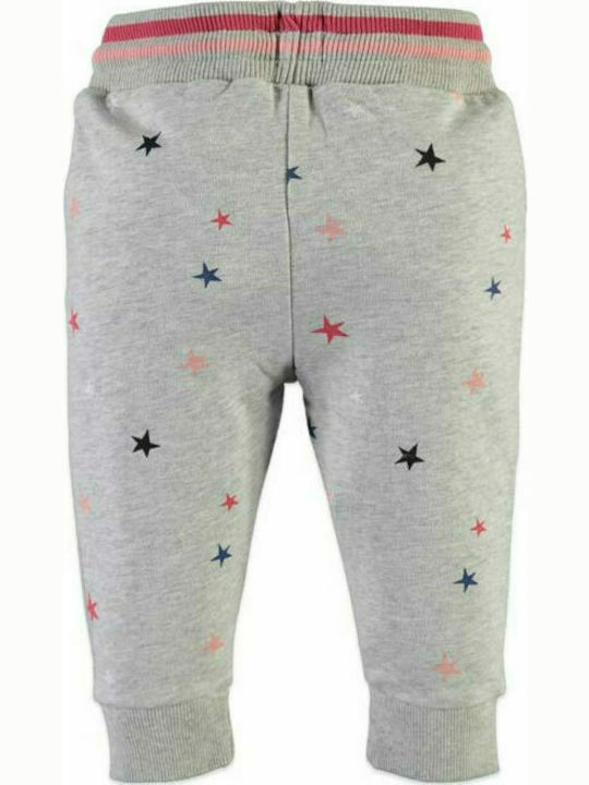 Girls sweatpants from Babyface in grey color (GREY MELANGE)