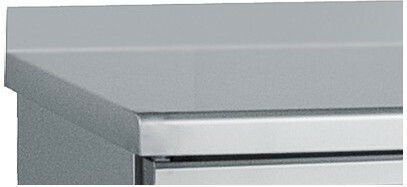 Bambas Frost Английски превод: Stainless Steel Refrigerator Counter 344лт with 2 Doors and Cooling Machine 0/+10°C L139xW70xH85см PG 139 PG139