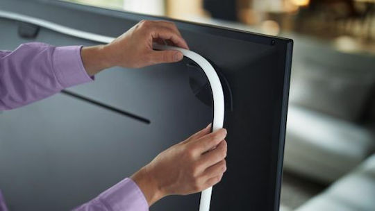 Philips Smart Ταινία LED Τηλεόρασης 220V RGBW Φως 2.5m με Τροφοδοτικό