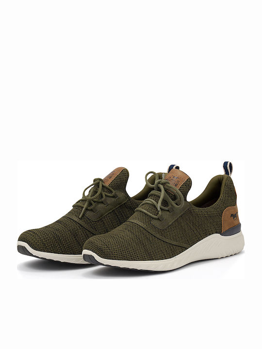 Mustang Herren Sneakers Khaki 4132-301-777