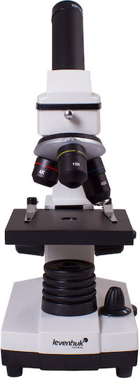Levenhuk Rainbow 2L Plus Biological Educational Monocular Microscope 640x Moonstone
