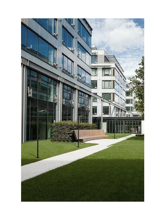Nowodvorski Pathway Außenstehlampe LED für Außenbereich 24W mit Warmweißem Licht IP44 Schwarz