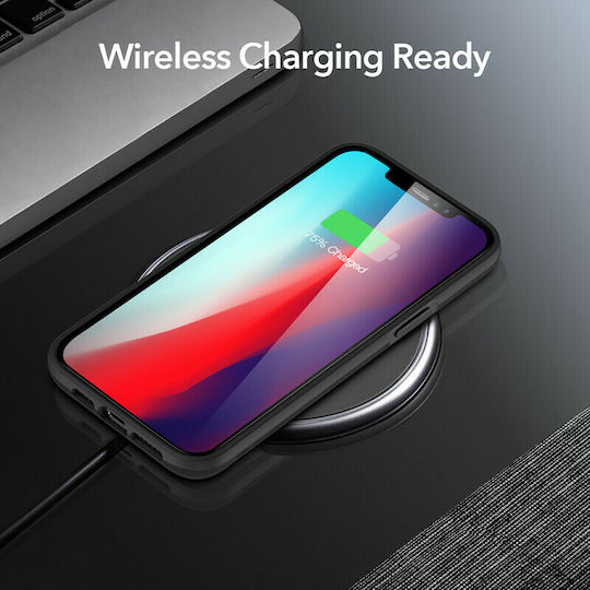 ESR Ice Shield Back Cover Σιλικόνης Μαύρο (iPhone 12 Pro Max)