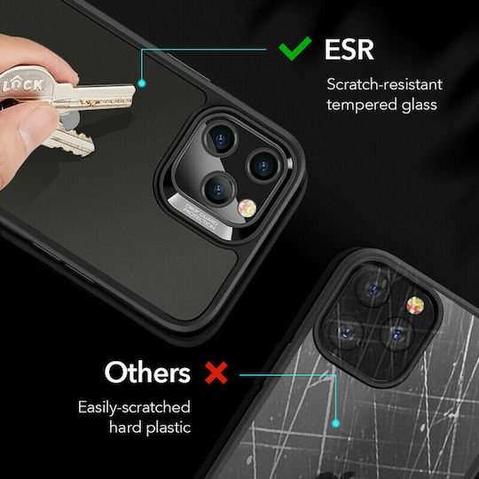 ESR Ice Shield Back Cover Σιλικόνης Μαύρο (iPhone 12 Pro Max)
