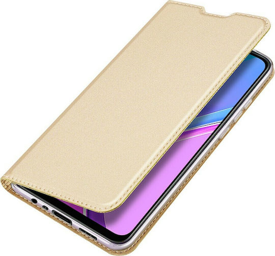 Dux Ducis Skin Pro Book Δερματίνης Χρυσό (Redmi 9)