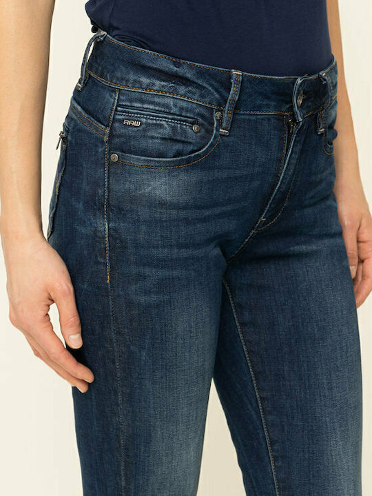 Midge Γυναικείο Jean Παντελόνι Mid Rise σε Skinny Εφαρμογή