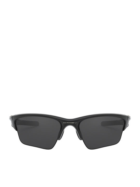 Oakley Half Jacket 2.0 XL Men's Sunglasses with Black Acetate Frame and Black Lenses OO9154-12