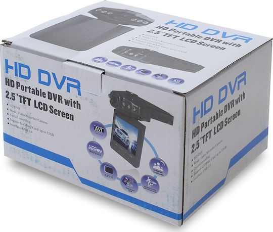 Κάμερα DVR Αυτοκινήτου 720P με Οθόνη 2.5"