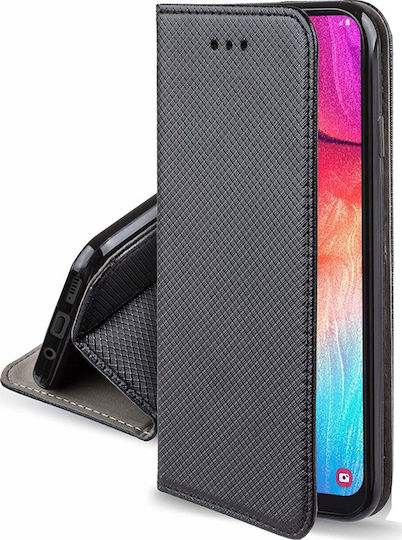 Smart Magnet Buchen Sie Synthetisches Leder Schwarz (Galaxy A42)
