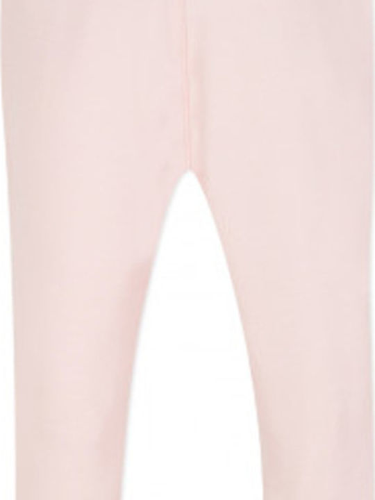 Leggings pink powder long pants with pockets girl 3pommes