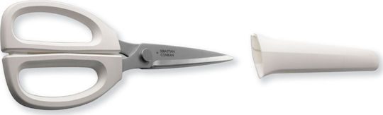 Kai Sebastian Conran Gifu Ψαλίδι Μαγειρικής 21cm Λευκό