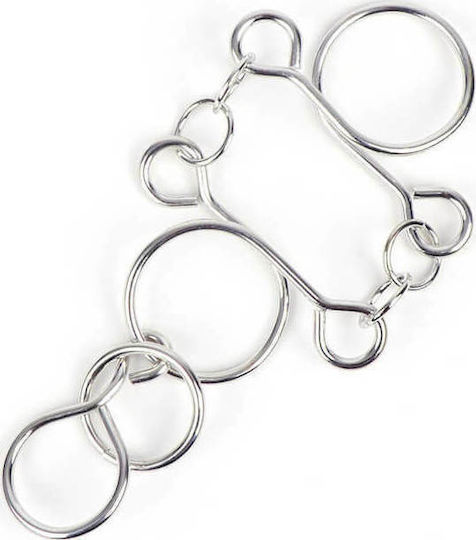 Mensa Twins Loops Pocket Puzzle Γρίφος από Μέταλλο για 6+ Ετών IQ-1028C