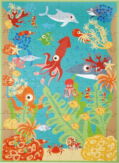 Kids Puzzle Scratch Puzzle Ocean 100pcs Scratch Europe