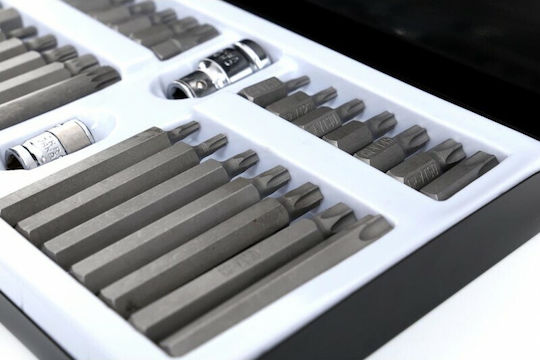 Kraft & Dele Σετ 40 Μύτες Κατσαβιδιού Torx