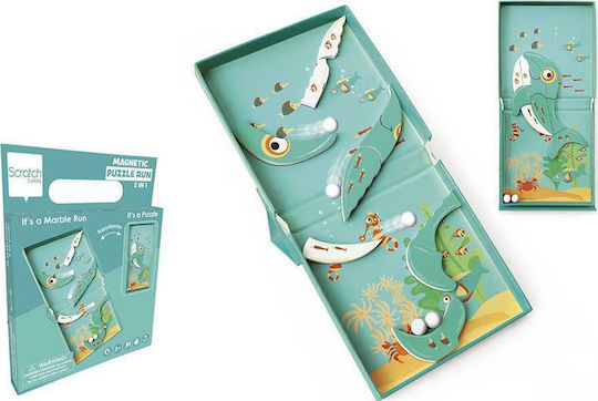 Kids Puzzle Whale 9pcs Scratch Europe