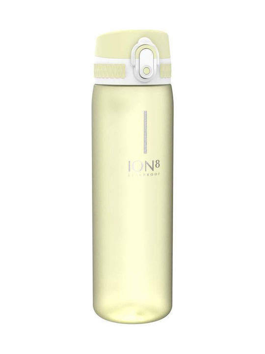 Ion8 Slim Frosted Πλαστικό Παγούρι 500ml Κίτρινο
