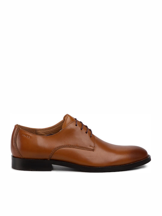 Digel Men's Leather Dress Shoes Tabac Brown