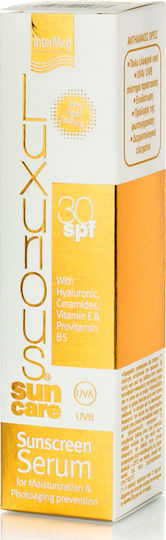 InterMed Luxurious Sunscreen Serum Face Sunscreen Serum SPF30 Spray 50ml