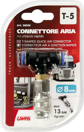 Lampa Τ-5 Connector Adapter 8mm