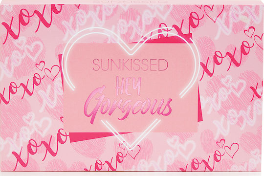 Sunkissed Hey Gorgeous Παλέτα Μακιγιάζ για Πρόσωπο & Μάτια 17gr