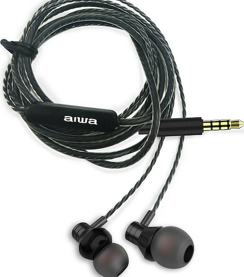 Aiwa ESTM 50BK In-ear Handsfree με Βύσμα 3.5mm Μαύρο