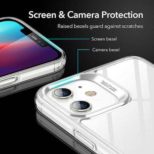 ESR Ice Shield Back Cover Silicone Transparent (iPhone 12 mini)