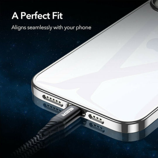 ESR Halo Back Cover Σιλικόνης 0.75mm Μπλε (iPhone 12 / 12 Pro)
