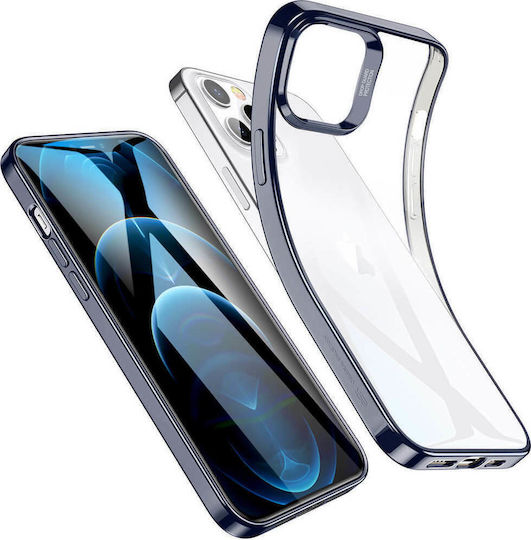 ESR Halo Back Cover Σιλικόνης 0.75mm Μπλε (iPhone 12 / 12 Pro)