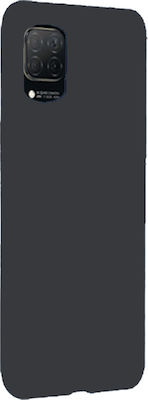 Matt Silicone Back Cover Black (Huawei P40 Lite)