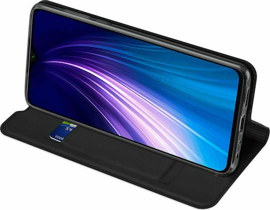 Dux Ducis Skin Pro Книга Изкуствена кожа Черен (Galaxy S20 FE)