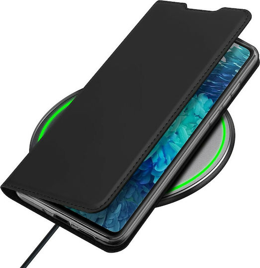 Dux Ducis Skin Pro Книга Изкуствена кожа Черен (Galaxy S20 FE)