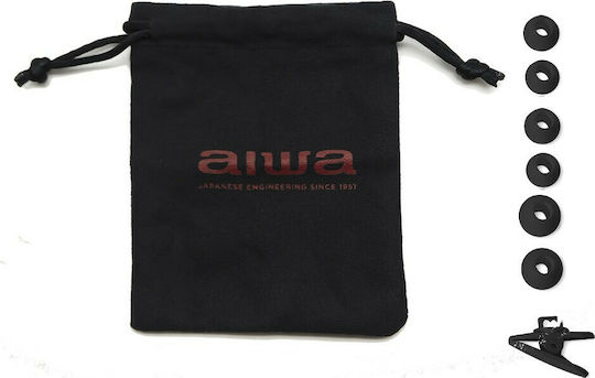 Aiwa ESTM100 In-ear Handsfree με Βύσμα 3.5mm Μαύρο