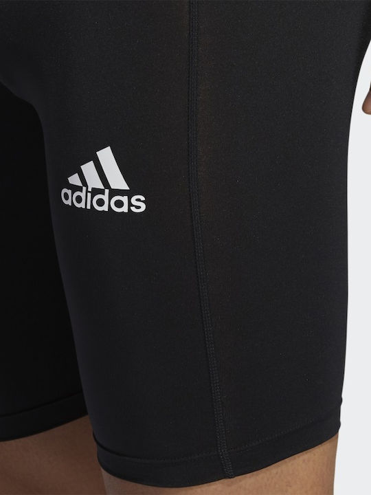 adidas Techfit Herren Sportleggings Kompression Kurz Schwarz