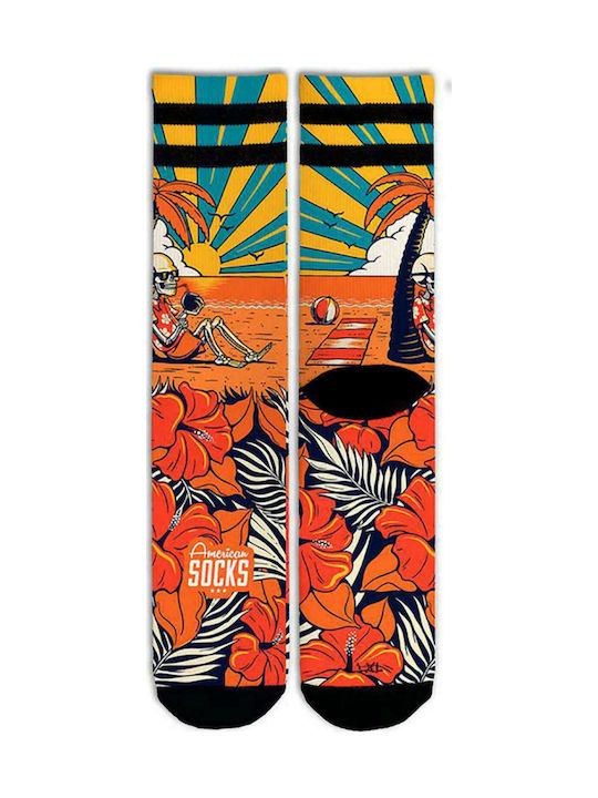 American Socks Signature Summer Paradise Orange