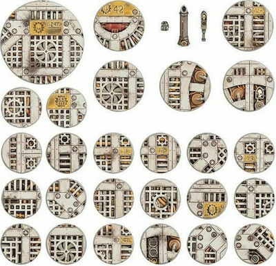 Games Workshop 40000: Sector Mechanicus Warhammer 32mm, 40mm & 65mm Bases