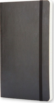 Moleskine Notebook Ruled with Elastic Black QP616EN