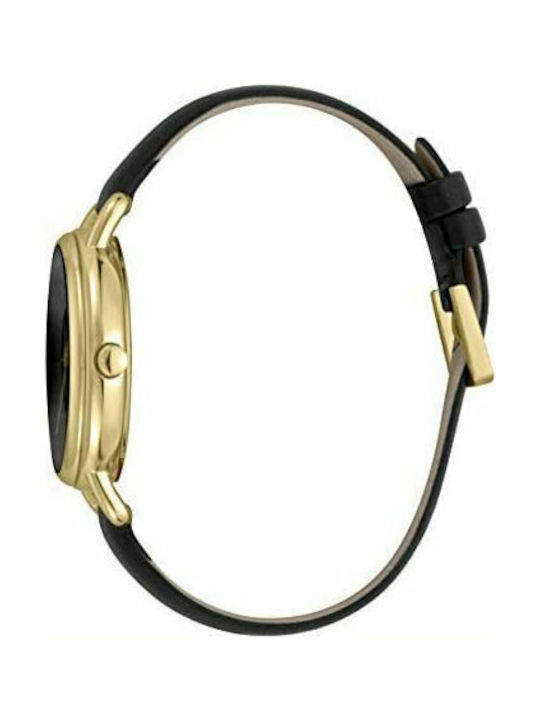 Esprit Ellen Γυναικείο Ρολόι 36mm Μπαταρίας με Μαύρο Δερμάτινο Λουράκι