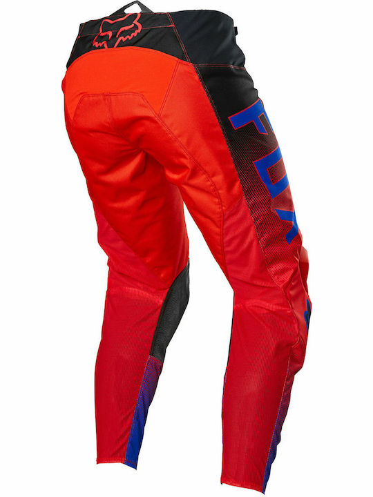 Fox 180 Oktiv Youth Καλοκαιρινό Παιδικό Παντελόνι Motocross Red/Blue/Black