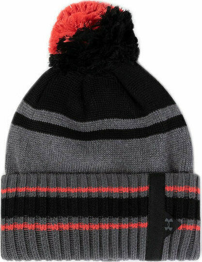 Pom Pom Beanie Ανδρικός Σκούφος Πλεκτός Black/Grey