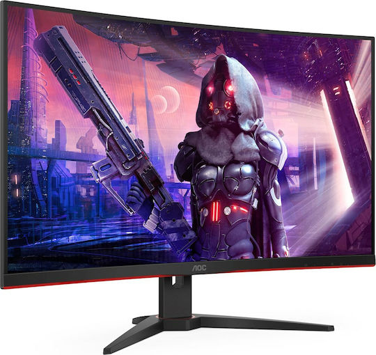AOC CQ32G2SE VA Curved Gaming Monitor 31.5" QHD 2560x1440 165Hz με Χρόνο Απόκρισης 4ms GTG