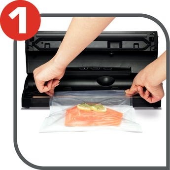 Tefal Vacuum Sealer with Maximum Bag Length 310mm