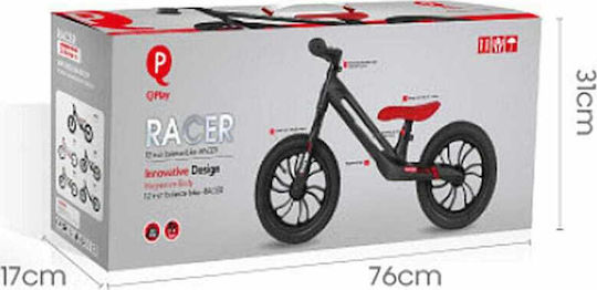 Q Play Kids Balance Bike Racer Air Black