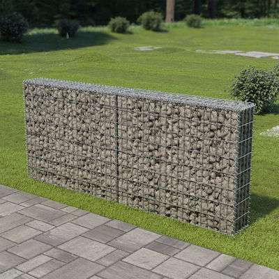 vidaXL Τοίχος Garden Fencing Material with Covers 1pcs