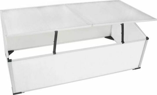 vidaXL 40213 Seed Propagator with Aluminum Frame with 2 lids 0.55x1.1x0.41m