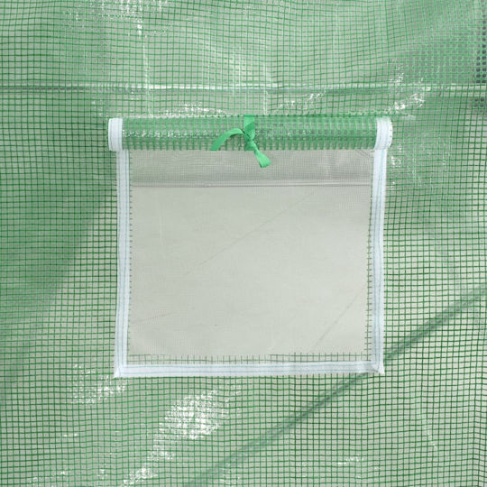 vidaXL 48158 Greenhouse Tunnel with Metal Frame 3x2x2m