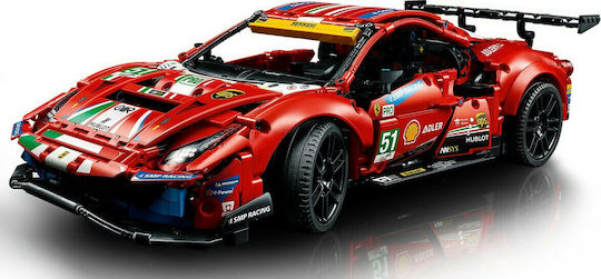 LEGO Technic Ferrari 488 GTE за 18+ Години 1677 Бройки