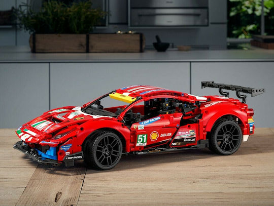 LEGO Technic Ferrari 488 GTE за 18+ Години 1677 Бройки